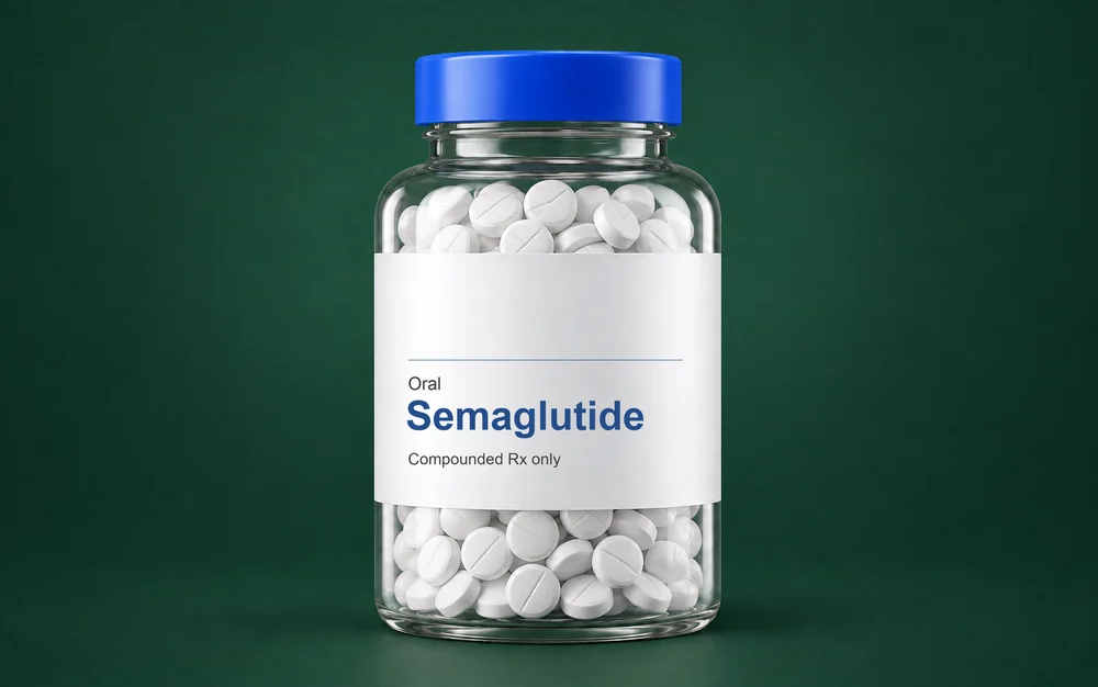 LongevityX MD compounded oral semaglutide tablets